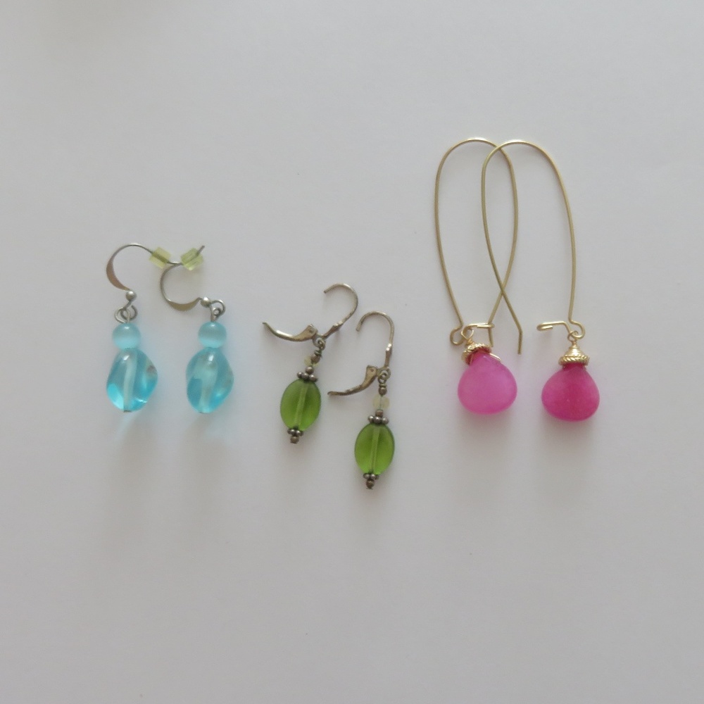 Bundle of Colored Earrings